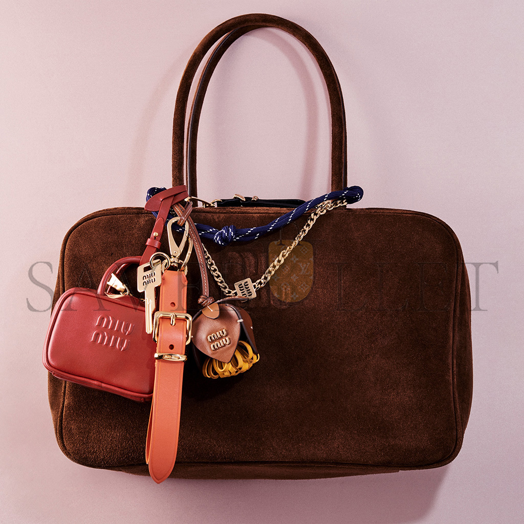 MIUMIU LEATHER MICRO BAG 5NR036 (11*7*4cm)